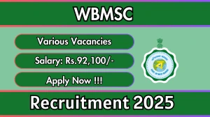 WBMSC Recruitment 2025 - Apply Online for 15 Assistant Engineer, Accountant and More Posts