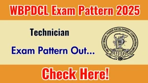 WBPDCL Technician Exam Pattern 2025 WBPDCL Technician Exam Pattern 2025