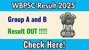 WBPSC Mains Result 2025 – Group A & B Download PDF at wbpsc.gov.in WBPSC Mains Result 2025 – Group A & B Download PDF at wbpsc.gov.in