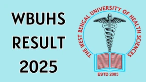 WBUHS Result 2025 Released at wbuhs.ac.in Direct Link to Download UG and PG Course Result