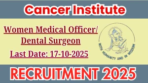WIA Women Medical Officer/ Dental Surgeon Recruitment 2025 - Apply Online