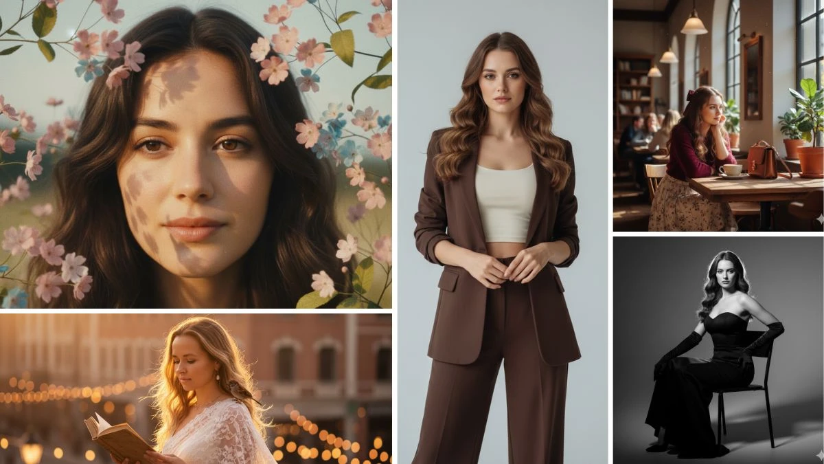 10 Instagram Trending Gemini AI Photo Editing Prompts Copy-Paste for Girls to Create Cinematic Portraits That Go Viral