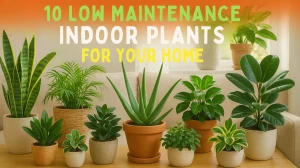 10 Low Maintenance Indoor Plants for Your Home – Easy Greenery That Thrives wi...