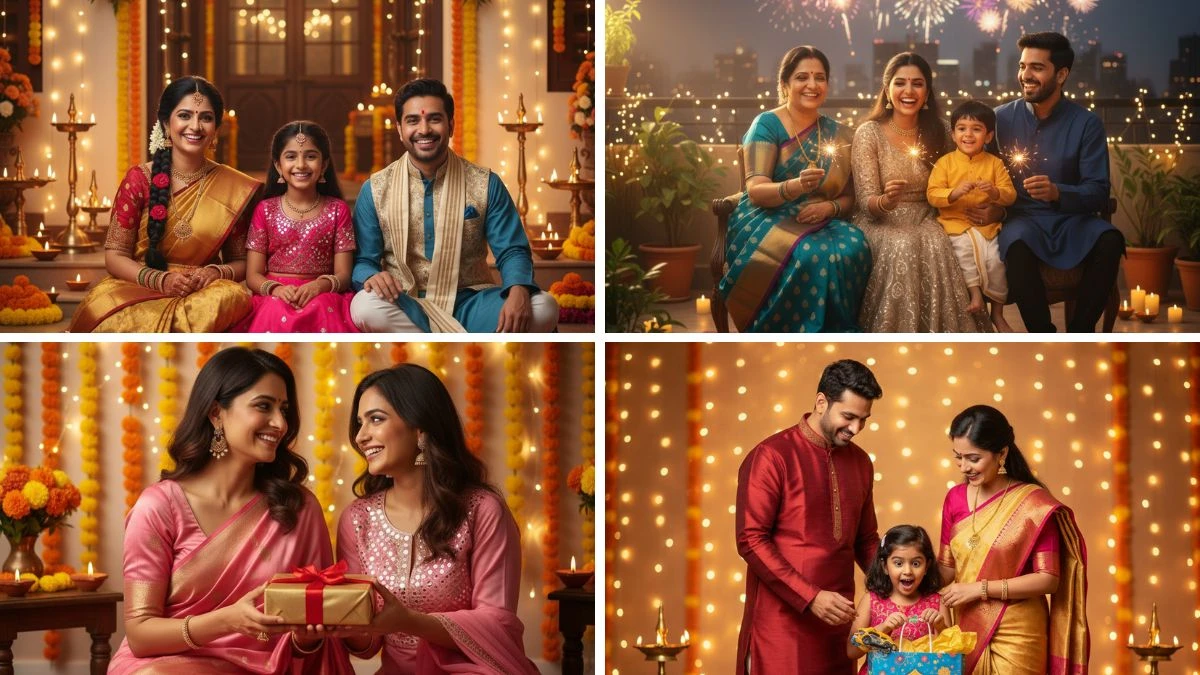 10 Must-Try Gemini AI Diwali Family Photo Editing Prompts to Create Stunning Realistic 4K Festive Portraits