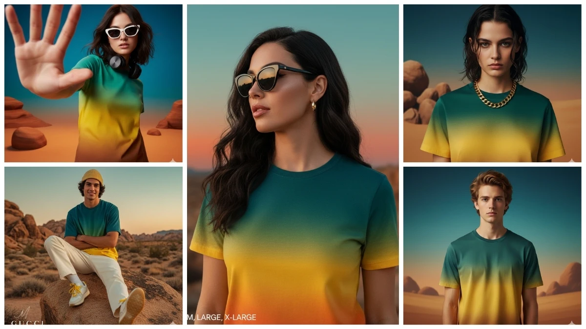 10 Viral Midjourney AI Photo Editing Prompts to Create Luxury Gucci T-Shirt 8K Portraits That Look Straight Out of a Fashion Magazine 10 Viral Midjourney AI Photo Editing Prompts to Create Luxury Gucci T-Shirt 8K Portraits That Look Straight Out of a Fashion Magazine