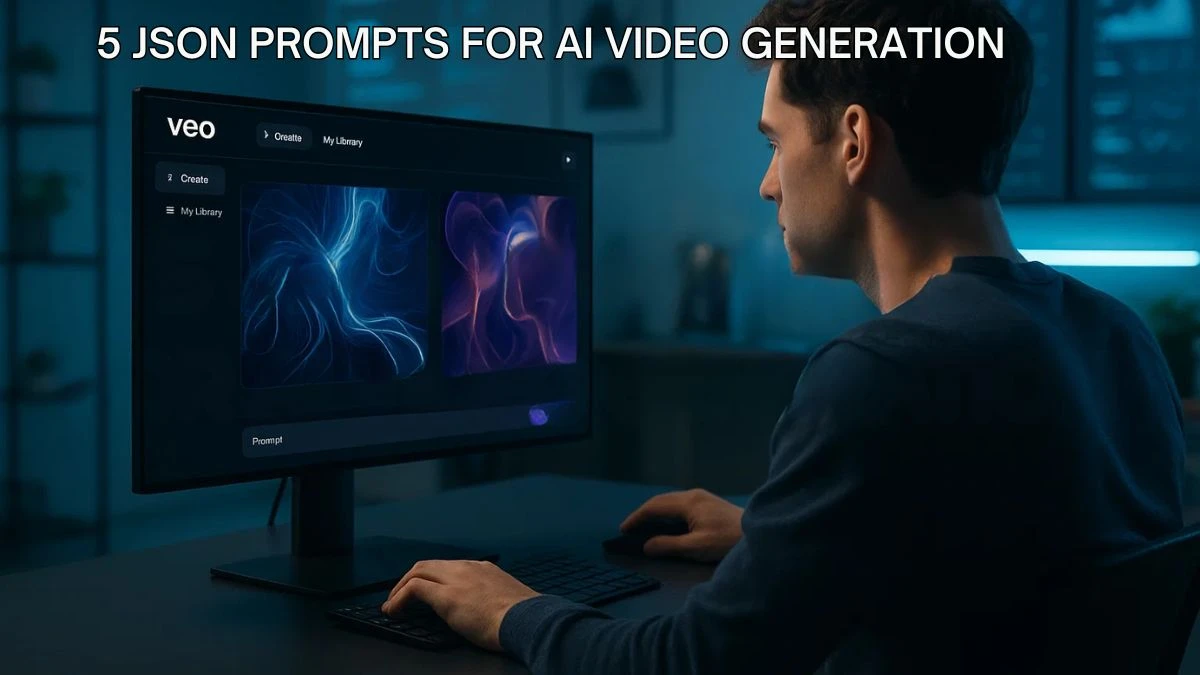 5 JSON Prompts for AI Video Generation: Create Mind-Blowing, Consistent, Cinematic Videos Every Time 5 JSON Prompts for AI Video Generation: Create Mind-Blowing, Consistent, Cinematic Videos Every Time
