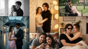 6 Couples Gemini AI Photo Editing Prompts to Create Romantic 4K Cinematic Portra...