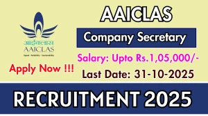 AAICLAS Company Secretary Recruitment 2025 - Apply Offline