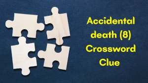 Accidental death Crossword Clue Irish Daily Mail Quick 8 letters Answer