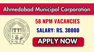 Ahmedabad Municipal Corporation (AMC) NPM Recruitment 2025 - Apply Offline for 58 Posts Ahmedabad Municipal Corporation (AMC) NPM Recruitment 2025 - Apply Offline for 58 Posts