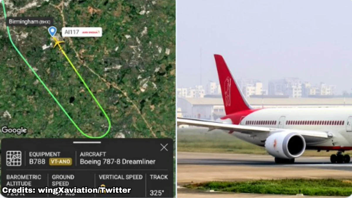 AI Plane’s Emergency RAT System Deploys Uncommanded Before Birmingham Landing; DGCA Launches Probe