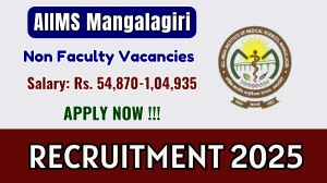 AIIMS Mangalagiri Non Faculty Recruitment 2025 - Apply Online for 08 Posts AIIMS Mangalagiri Non Faculty Recruitment 2025 - Apply Online for 08 Posts