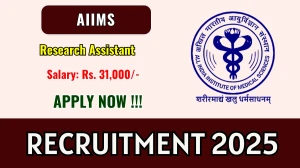 AIIMS Research Assistant Recruitment 2025 - Apply Offline for 01 Posts