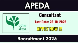 APEDA Consultant Recruitment 2025 - Apply Offline