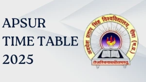 APSUR Time Table 2025 Out for 4th Sem @ apsurewa.ac.in Details Here APSUR Time Table 2025 Out for 4th Sem @ apsurewa.ac.in Details Here