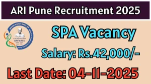 ARI Pune Senior Project Associate Recruitment 2025 - Apply Online for 1 Posts
