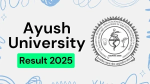 Ayush University Result 2025 Out at ddumhsaucg.ac.in Direct Link to Download UG Course Result