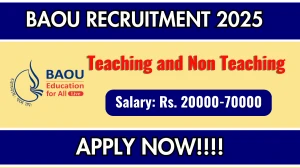 BAOU Teaching and Non Teaching Recruitment 2025 - Apply Online for 32 Posts BAOU Teaching and Non Teaching Recruitment 2025 - Apply Online for 32 Posts