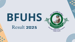 BFUHS Result 2025 OUT at bfuhs.ac.in Direct Link to Download UG and PG Course Result