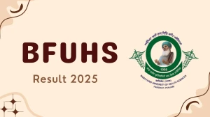 BFUHS Result 2025 Out at bfuhs.ac.in Direct Link to Download UG and PG Marksheet