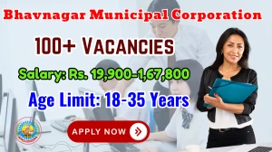 Bhavnagar Municipal Corporation Recruitment 2025 - Apply Online for 104 Stenographer, MPHW and More Posts Bhavnagar Municipal Corporation Recruitment 2025 - Apply Online for 104 Stenographer, MPHW and More Posts
