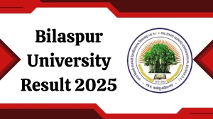 Bilaspur University Result 2025 Out at bilaspuruniversity.ac.in Direct Link to Download 2nd, 4th, 6th Sem Result
