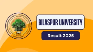 Bilaspur University Retotaling Result 2025 Out at bilaspuruniversity.ac.in Direct Link to Download UG Course Result Bilaspur University Retotaling Result 2025 Out at bilaspuruniversity.ac.in Direct Link to Download UG Course Result