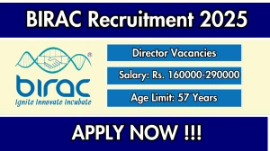 BIRAC Director Recruitment 2025 - Apply Offline BIRAC Director Recruitment 2025 - Apply Offline