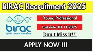 BIRAC Young Professional Recruitment 2025 - Apply Online