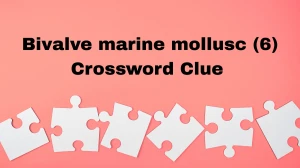Bivalve marine mollusc Crossword Clue Irish Daily Mail Quick 6 letters Answer