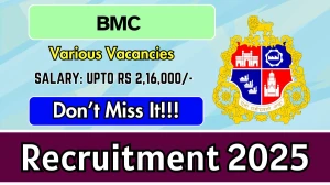 BMC Recruitment 2025 - Apply Offline for 16 Audiologist, Nurse and Other Posts