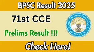BPSC 71st CCE Prelims Result 2025 – Download PDF at bpsc.bihar.gov.in BPSC 71st CCE Prelims Result 2025 – Download PDF at bpsc.bihar.gov.in