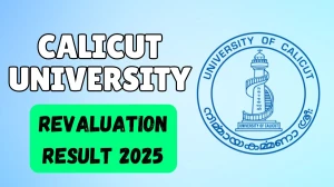 Calicut University Revaluation Result 2025 Out at uoc.ac.in Direct Link to Download 4th Sem Result Calicut University Revaluation Result 2025 Out at uoc.ac.in Direct Link to Download 4th Sem Result