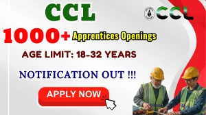 CCL Apprentices Recruitment 2025 - Apply Online for 1180 Posts CCL Apprentices Recruitment 2025 - Apply Online for 1180 Posts