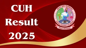 CUH Result 2025 Out at cuh.ac.in Direct Link to Download 4th Semester Result