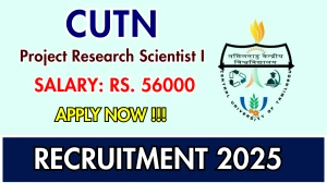 CUTN Project Research Scientist I Recruitment 2025 - Apply Online CUTN Project Research Scientist I Recruitment 2025 - Apply Online