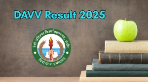 DAVV Result 2025 Out at dauniv.ac.in Direct Link to Download 1st, 3rd, 4th and 10th Semester Result
