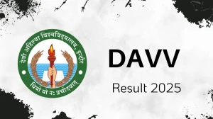 DAVV Result 2025 Out at dauniv.ac.in Direct Link to Download 1st, 3rd, 4th Sem Result