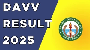DAVV Result 2025 Out at dauniv.ac.in Direct Link to Download 1st to 8th Semester Result