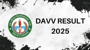 DAVV Result 2025 Out at dauniv.ac.in Direct Link to Download Revaluation Result