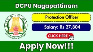 DCPU Nagapattinam Protection Officer Recruitment 2025 - Apply Offline