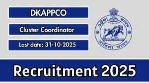 DKAPPCO Cluster Coordinator Recruitment 2025 - Apply Offline