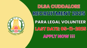 DLSA Cuddalore Para Legal Volunteer Recruitment 2025 - Apply Offline