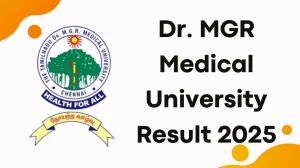 Dr. MGR Medical University Result 2025 Out at tnmgrmuexam.ac.in Direct Link to Download UG Course Result Dr. MGR Medical University Result 2025 Out at tnmgrmuexam.ac.in Direct Link to Download UG Course Result
