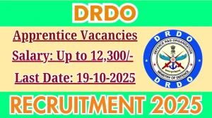 DRDO Apprentice Recruitment 2025 - Apply Offline for 50 Posts