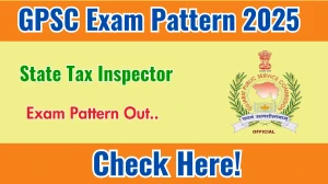 GPSC State Tax Inspector Exam Pattern 2025