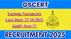 GSCERT Recruitment 2025 - Apply Online for 21 Junior Stenographer, Lower Division Clerk and More Posts