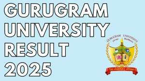 Gurugram University Result 2025 Out at gurugramuniversity.ac.in Direct Link to Download Ph.D Result Gurugram University Result 2025 Out at gurugramuniversity.ac.in Direct Link to Download Ph.D Result