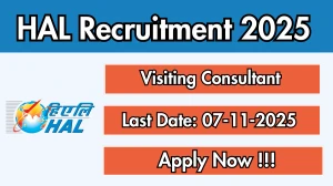 HAL Visiting Consultant Recruitment 2025 - Apply Offline