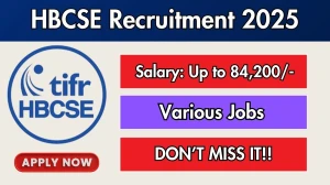 HBCSE Recruitment 2025 – Walk in for 12 Library Trainee, Engineer Trainee and More Posts